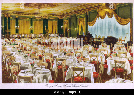 L'Empire Chambre à l'hôtel Palmer House à Chicago Banque D'Images