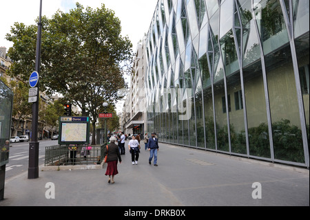 Stock photo de l'hôpital Necker à Paris, France Banque D'Images