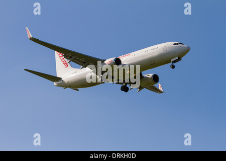 Boeing 737 Jet2 à la terre Banque D'Images