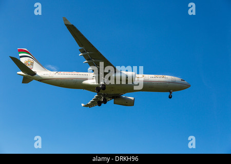 Etihad Airways Airbus A330 à la terre Banque D'Images