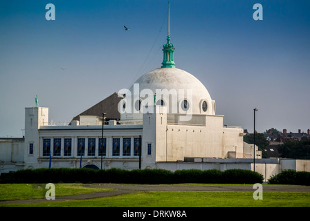 La ville espagnole de dôme immeuble, Whitley Bay. L'Tynside. Banque D'Images