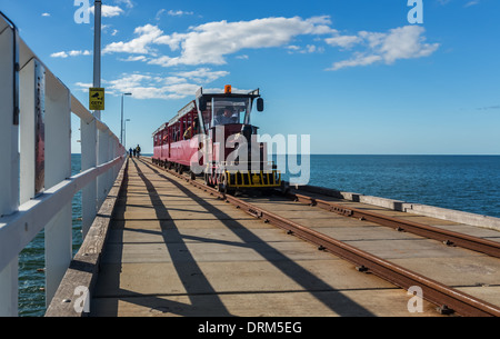 Train de Busselton Jetty, Busselton, Australie occidentale, Australie Banque D'Images