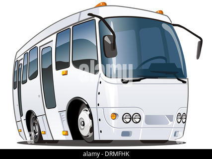 autobus de dessin animé Banque D'Images