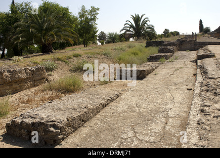 L'Espagne. Italica. Ville romaine fondée c. 206 AV. L'Andalousie. Banque D'Images