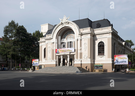 Le Saigon d'opéra ou théâtre Municipial Ho Chi Minh City Vietnam Banque D'Images