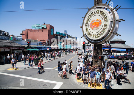 Fisherman's Wharf San Francisco, CA, California, USA Banque D'Images