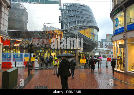 La gare de Birmingham New Street Banque D'Images