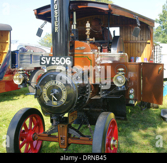 1921 Foster camion vapeur 14470 SV5506 Sir William Tritton à Bedford Park Shuttleworth rassemblement à vapeur Banque D'Images