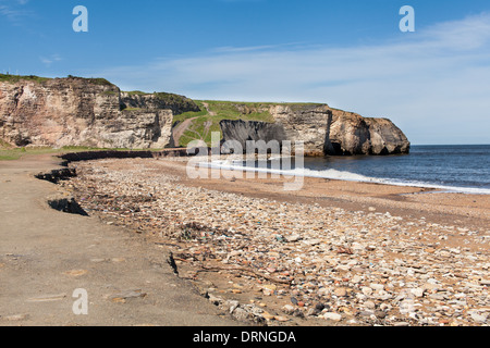 Nez Point sur Forge, Seaham, County Durham, Angleterre Banque D'Images