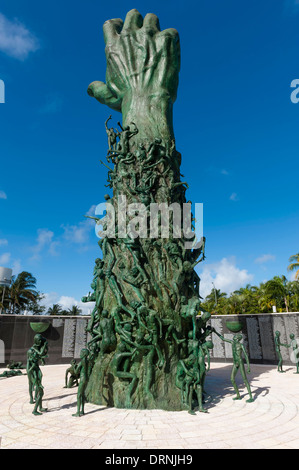 Holocaust Memorial à Miami, Floride, USA Banque D'Images