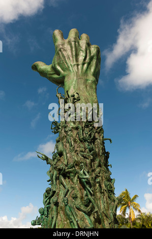 WW2 Holocaust Memorial à Miami, Floride, USA Banque D'Images