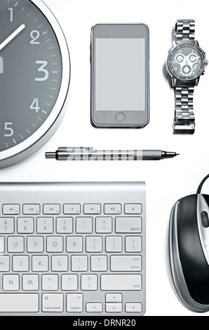 La bureautique still life Banque D'Images