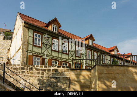 Münzenberg, Quedlinburg, district du Harz, de la SAXE-ANHALT, Allemagne Banque D'Images