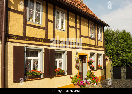 Münzenberg, Quedlinburg, district du Harz, de la SAXE-ANHALT, Allemagne Banque D'Images