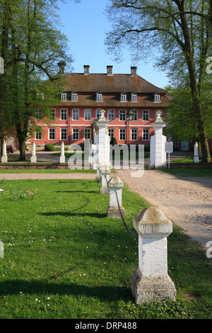 Schloss Gartow, Gartow Mansion, Wendland, Basse-Saxe, Allemagne, Europe Banque D'Images