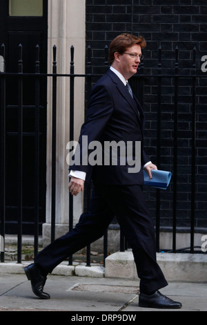 Danny Alexander Secrétaire en chef au Trésor Banque D'Images