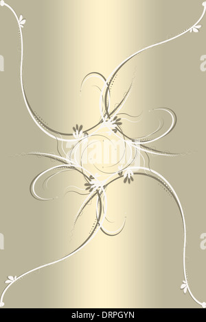 Belle abstract floral background Banque D'Images