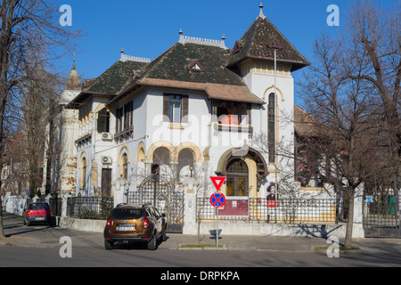 Fondation Culturelle de Löwendal Palace à Bucarest, Roumanie Banque D'Images