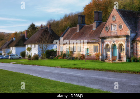 Milton Abbas, Dorset, Angleterre, Royaume-Uni Banque D'Images