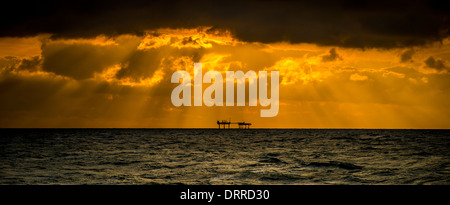 Sous l'Eau, Paysage--- offshore, photographe, basé aux Pays-Bas. Banque D'Images