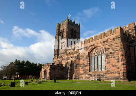 L'église paroissiale de St Mary & tous les grands saints, Budworth, Cheshire Banque D'Images