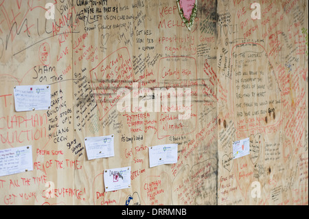 Suite de l'août 2011 Émeutes Banque D'Images