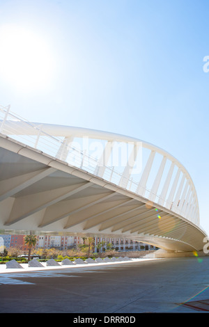 Valence pont Puente de Exposicion en Alameda Espagne Banque D'Images