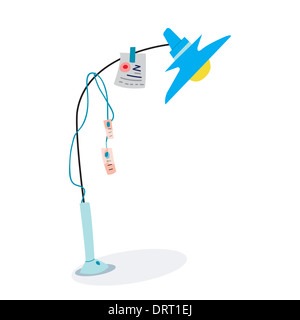 Lampe de table Banque D'Images