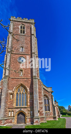 L'église de St Mary de Cannington, Somerset, Angleterre dispose d'une tour, qui date du xive siècle Banque D'Images