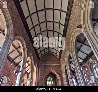 L'église de St Mary de Cannington, Somerset, Angleterre dispose d'une tour, qui date du xive siècle Banque D'Images