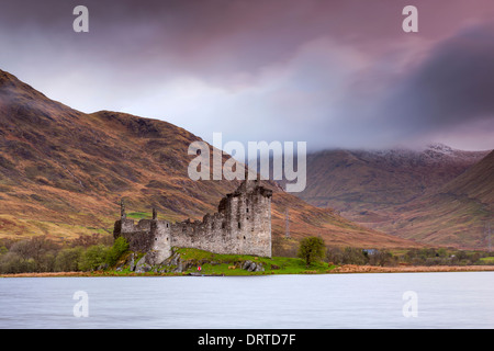 Le Château de Kilchurn, Loch Awe, Argyll, Scotland, UK Banque D'Images