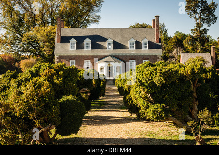 Gunston Hall, maison de George Mason, 10709 Gunston Road, Mason Neck, Virginia Banque D'Images