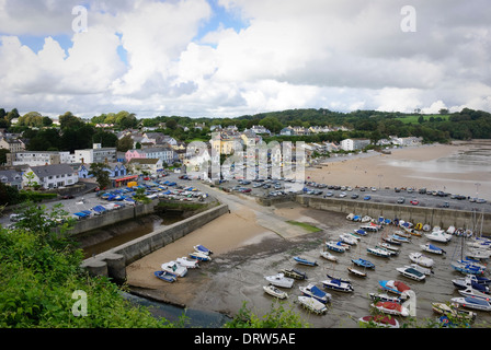 Saundersfoot est une communauté dans le Pembrokeshire, Pays de Galles de l'Ouest. Banque D'Images