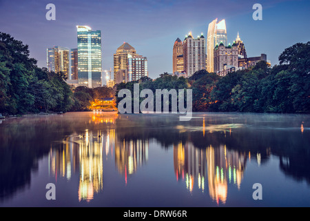 Atlanta, Georgia, USA au Piedmont Park. Banque D'Images