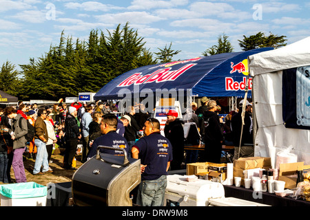 Des scènes de la compétition de surf Mavericks 2013 Banque D'Images