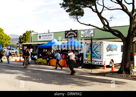 Des scènes de la compétition de surf Mavericks 2013 Banque D'Images