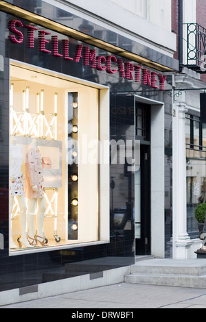 Stella McCartney Shop sur Bruton Street, London Banque D'Images