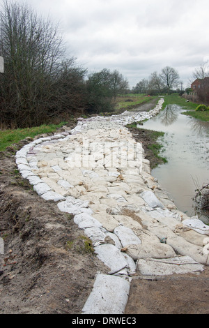 L'eau de l'inondation Edenbridge Kent England UK Europe Banque D'Images