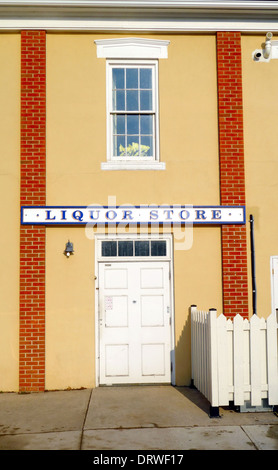 Liquor Store deuxième bâtiment à Niagara on the lake, Canada Banque D'Images