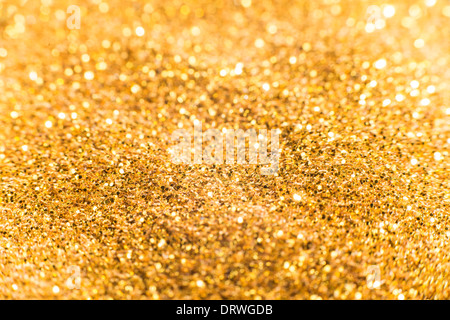 Trésors d'or fond brillant Banque D'Images