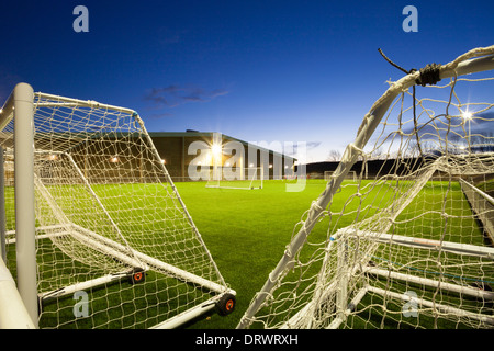 La lumière de l'Académie de formation de football, Sunderland Banque D'Images