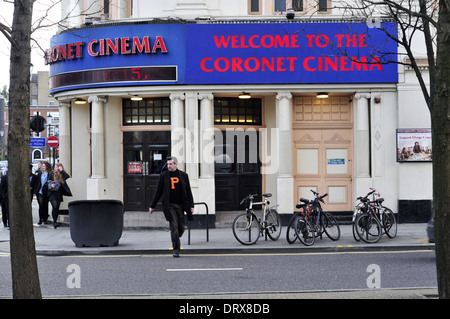 Une vue générale de Coronet cinema dans Notting Hill Gate, London, UK Banque D'Images