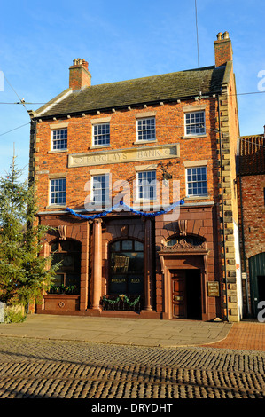 La Banque - Beamish Open Air Museum, County Durham, Angleterre Banque D'Images