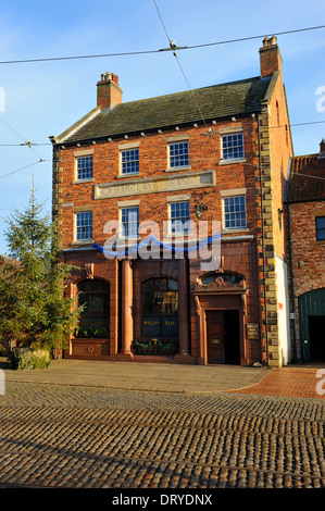 La Banque - Beamish Open Air Museum, County Durham, Angleterre Banque D'Images