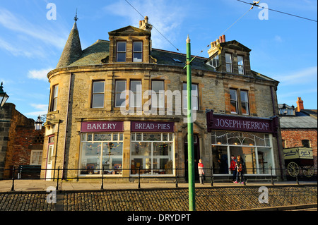 La Boulangerie - Beamish Open Air Museum, County Durham, Angleterre Banque D'Images