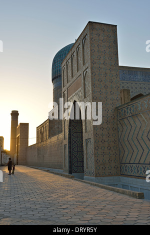 Mosquée Bibi-Khanym, Samarkand, Ouzbékistan Banque D'Images