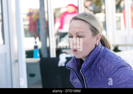 Patinage sur glace britannique Jayne Torvill Banque D'Images