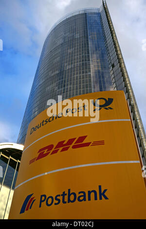 Allemagne : Deutsche Post DHL siège (Post Tower) à Bonn Banque D'Images