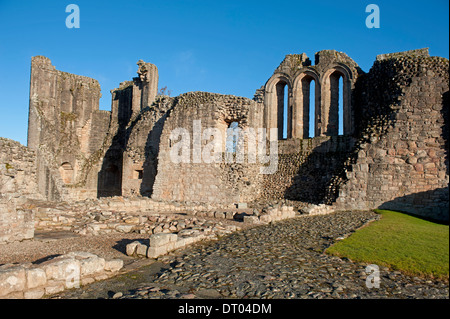 Les ruines impressionnantes de Kildrummy Castle près de Alford, Aberdeenshire, région de Grampian. L'Écosse. 9300 SCO. Banque D'Images