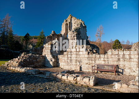 Les ruines impressionnantes de Kildrummy Castle près de Alford, Aberdeenshire, région de Grampian. L'Écosse. 9301 SCO Banque D'Images